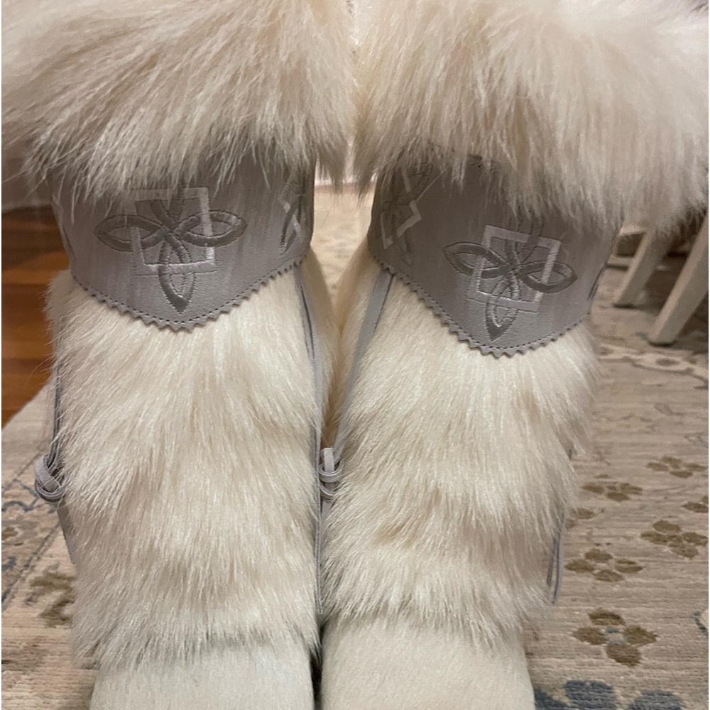 OSCAR FUR LINED BOOTS
